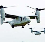 Marine Corps to operate Osprey aircraft all over Okinawa